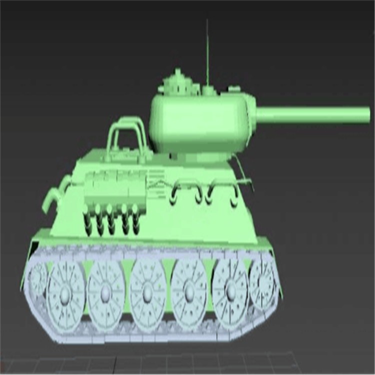 禄丰充气军用坦克模型